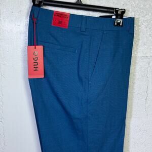 Hugo Boss Men's Modern-Fit Suit Pants Light pastel blue 34R $198